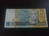 Bancnota 100 Cruzados Brazilia