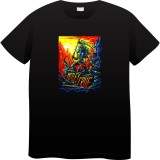 Tricou Barbati Vintage Rock Music, Iconic Rock Collection, negru, XL