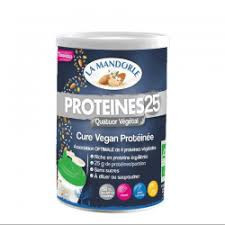 Cura Vegana Instant Protein 25 Bio La Mandorle 230gr foto