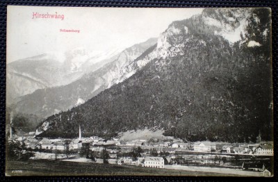 P.218 CP AUSTRIA HIRSCHWANG 1909 foto
