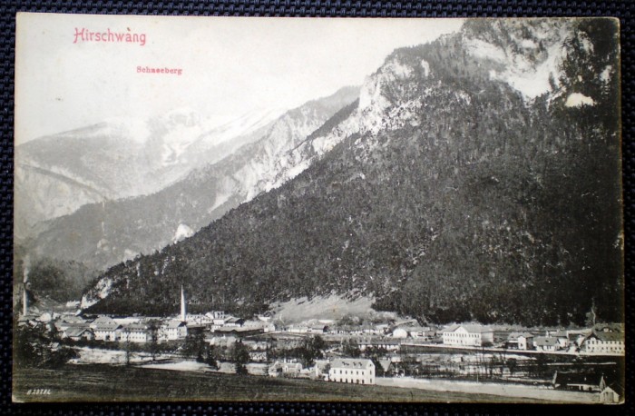 P.218 CP AUSTRIA HIRSCHWANG 1909