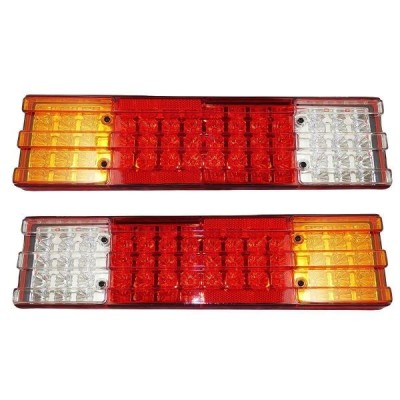 2 x 70 Led Lampa Spate pentru Camion Remorca Caravana 6 Functii 12v foto