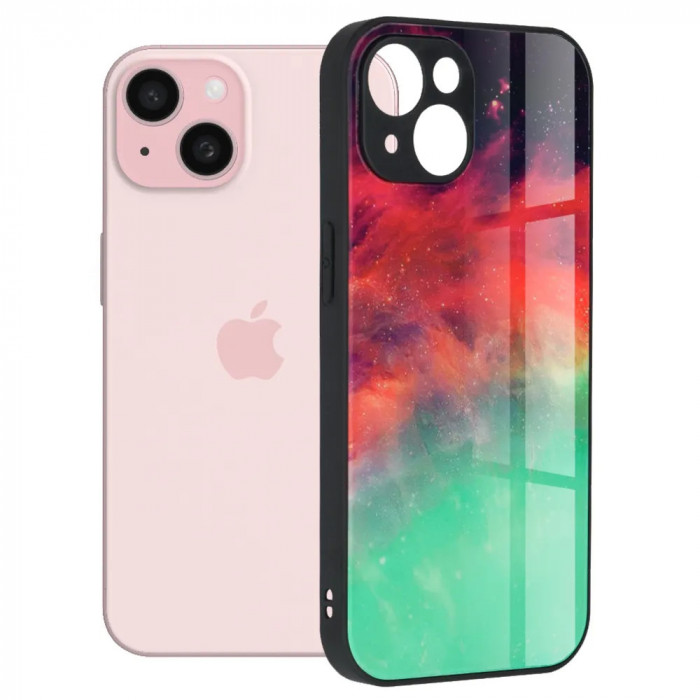 Husa pentru iPhone 15 Antisoc Personalizata Oceanul de Foc Glaze