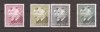 Monaco 1986 - Rainier III și Prințul Albert (3 serii), MNH, Nestampilat