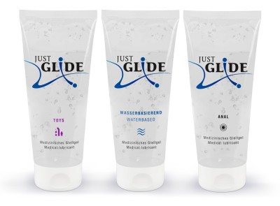 Set Just Glide pe Baza de Apa 3x200 ml foto