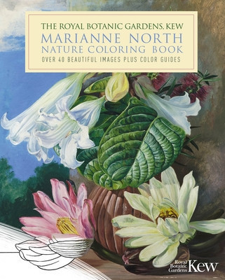 The Royal Botanic Gardens, Kew Marianne North Coloring Book: Over 40 Beautiful Images Plus Color Guides foto