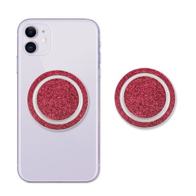 Suport Rotund pentru Telefon - Techsuit (MPR1) - Red foto