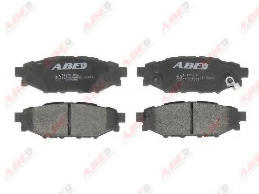 Set placute frana,frana disc SUBARU LEGACY IV (BL, BP) (2003 - 2016) ABE C27005ABE