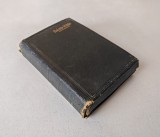 Biblia / Biblie in limba franceza , 1898, 11x16x3 cm , coperta piele