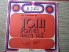 14 SLAGARE DIN REPERTORIUL LUI TOM JONES solisti aurelian andreescu alexandru salajan disc vinyl lp muzica pop usoara slagare electrecord EDE 0513 VG