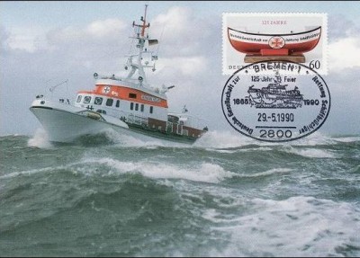 C2043 - Germania 1990 - carte postala maxima foto
