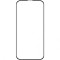 Folie de protectie Ecran 3MK HardGlass Max Lite pentru Apple iPhone 16e / 14 / 13 Pro / 13, Sticla Securizata, Full Glue, Neagra