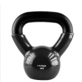 KNV04 Kettlebell negru din fontă neagră acoperită cu vinil HMS, Sub 5