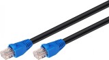 Cablu de retea de exterior UTP cat 6 20m Negru, Goobay 94392