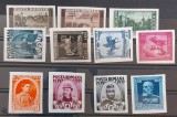 Romania 1938 - Centenarul nasterii regelui Carol l,dant.si ned.(cititi descrierea 3 poze)