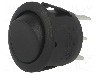 Intrerupator ON-ON, 2 pozitii, SPST, BULGIN - R13112CBB