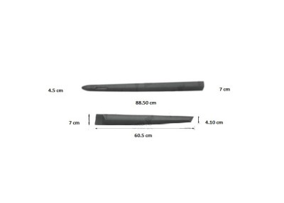 Set ornamente laterale Ford Fiesta (Ja8) 09.2008-01.2013; Opel Agila (Hb) 01.2008-; Suzuki Celerio 03.2014-, Splash (Ex) 01.2008-07.2012, Parte monta foto