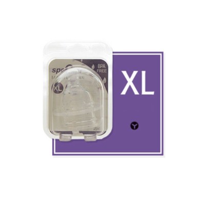 Spectra - Set 2 tetine din silicon-marimea XL foto