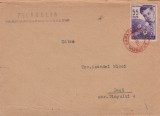 1957 Romania - Plic ICS Filatelia cu timbrul emisiunii Ziua Copilului LP 406