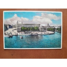 Carte postala Stockholm, inceput de secol XX