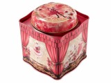 Cumpara ieftin Cutie decor Craciun metal multicolor 10.5x10.5x11.5 cm