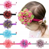 Bentita cu floare franjurata (Marime Disponibila: 0-12 luni, Model: 3)