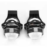 BZRSH Kit 2x Lupe Bi-LED 3 Inch 20000 Lumeni 100W-120W Faza Scurta Faza Lunga Universal