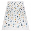 Covor SISAL COOPER Stele 22260 ecru / albastru inchis, 140x190 cm, Dreptunghi