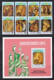 Grenada Grenadine 1974 - Crăciun - Picturi &bdquo;Madonna cu Pruncul&rdquo;, Serie + Colita, MNH