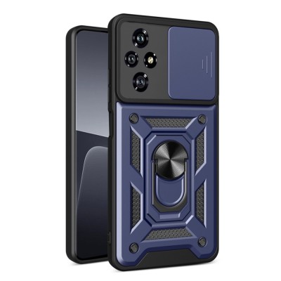 Husa Honor 200 protectie camera Techsuit CamShield Series, albastru foto