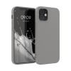 Husa pentru Apple iPhone 12 / iPhone 12 Pro, Silicon, Gri, 53938.155, Kwmobile