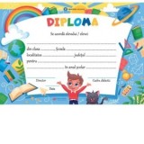 Diploma scolara - model 8