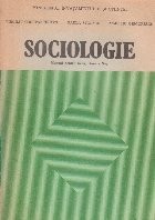 Sociologie. Manual pentru clasa a X-a