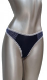 Chilot tanga bleumarin, L, M, S, XL, XXL