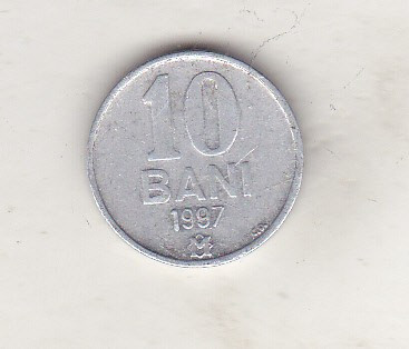 bnk mnd Moldova 10 bani 1997