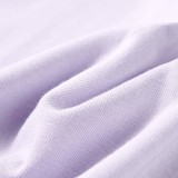Gossi tricou de copii cu maneci lungi, liliac deschis, 92