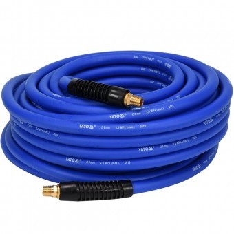 Furtun pneumatic 8 mm x 20 m prindere 1/4&amp;quot; Yato foto
