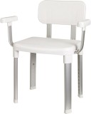 Cumpara ieftin Scaun de baie/dus din aluminiu, Inaltime Reglabila
