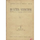 Buletin Stiintific. Sectiunea de Stiinte Biologice, Agronomice, Geologice si Geografice - Volumul I, Tomul VI, Ianuarie-Martie 1954
