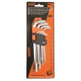 Gadget 390155 - Set imbusuri 1.5-10 mm 9 bucati cap sferic