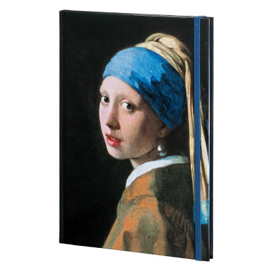 Agenda A5 Fata cu cercel de perla Johannes Vermeer foto