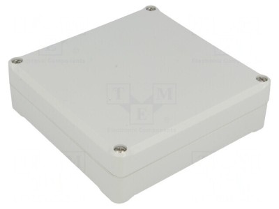 Carcasă Universală ABS Gri 120x122x37mm EUROMAS II foto