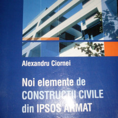 Noi Elemente De Constructii Civile Din Ipsos Armat - Alexandru Ciornei ,549468