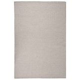 Cumpara ieftin Covor de exterior, gri taupe, 120x170 cm, țesătură plată