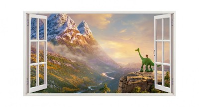 Sticker decorativ cu Dinozauri, 85 cm, 4367ST foto