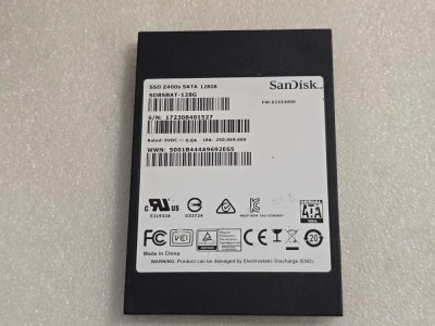 Solid State Drive (SSD) SanDisk Z400s, 128GB, 2.5&amp;quot;, SATA III foto