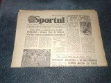 ZIARUL SPORTUL 11 APRILIE 1983