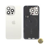 Capac Baterie Apple iPhone 15 Pro Max Alb (White Titanium) Swap