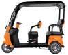 BLADE - TRICICLU PERSOANE CU ACOPERIS 1200W - CAB X3 - PORTOCALIU+NEGRU