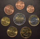 Set monetarie euro Finlanda 2001 (BU), Europa